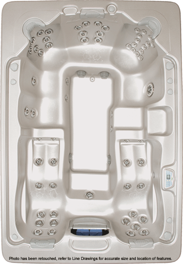 Artesian Island Spas Bimini Luxury Hydrotherapy Hot Tub