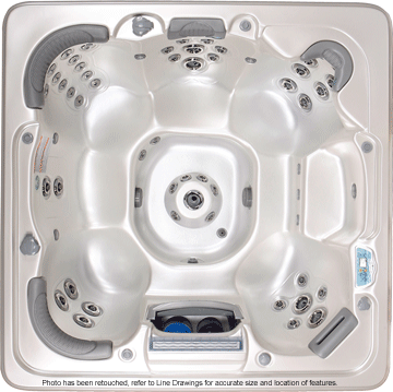 Artesian Island Spas Captiva Luxury Hydrotherapy Hot Tub