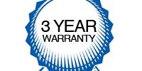 5 Year Warranty